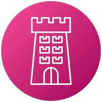 Tower Icon Style Icon Style vector