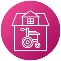 Hospice Icon Style vector