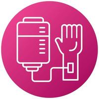 Blood Donation Icon Style vector