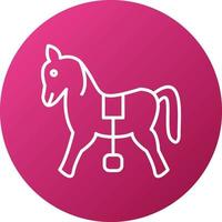 Horse Icon Style vector