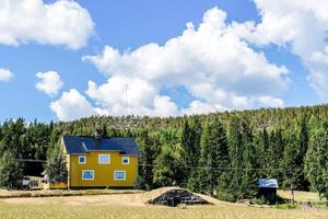 Scenic rural landscape photo