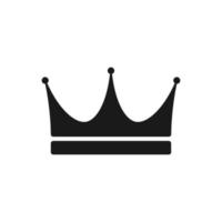 crown icon, crown logo template vector