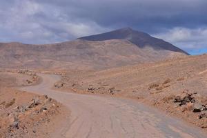 Scenic mountain landscape photo