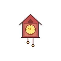 icono de vector de reloj