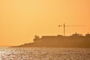 Scenic coastal view photo