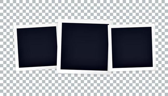 Vector mockup frame college, frame border photo collection background