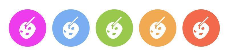 Multi colored icon Artificial insemination. Button banner round badge interface for application illustration on white background vector