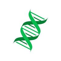 DNA icon, dna logo template vector