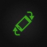 Phone, rotate, arrows new technology vector icon. New mobile technology traffic light style vector illustration on white background