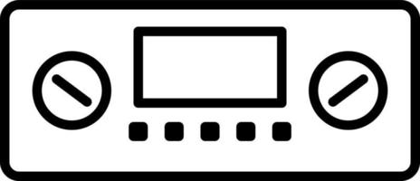 Climate, control, temperature vector icon on transparent background. Outline Climate, control, temperature vector icon