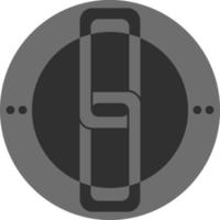 link, web icon . Element of web development. Vector icon. Development icon on white background