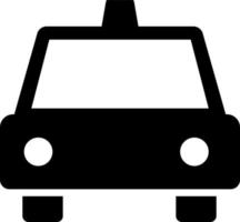 Taxi, icon. Element of simple icon for websites, web design, mobile app, infographics. Thick line icon for website design and development, app development on white background vector