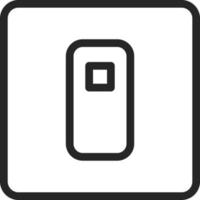 Switch, switcher vector icon. Multimedia minimalist outline vector icon. on white background