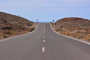 Road in the countryside photo