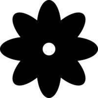 Flower, icon. Element of simple icon for websites, web design, mobile app, infographics. Thick line icon for website design and development, app development on white background vector