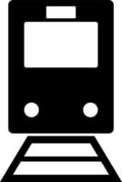 Train, icon. Element of simple icon for websites, web design, mobile app, infographics. Thick line icon for website design and development, app development on white background vector