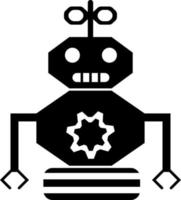 robot, icono, tecnología. elemento de minimalista icono para móvil concepto y web aplicaciones señales y símbolos colección icono para sitios web, web diseño, móvil aplicación en blanco antecedentes vector