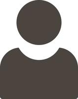 Avatar vector icon. Simple element illustrationAvatar vector icon. Material concept vector illustration. on white background