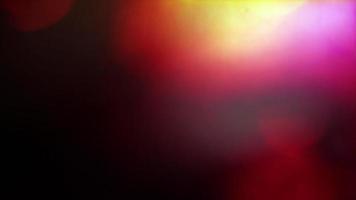 loop fundo de movimento abstrato de vazamento de luz colorida video