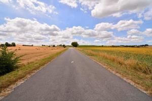 Scenic rural landscape photo