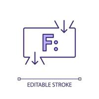 Functions in programming RGB color icon. Performing task with code. Computer science. Derived type. Self contained module. Isolated vector illustration. Simple filled line drawing. Editable stroke