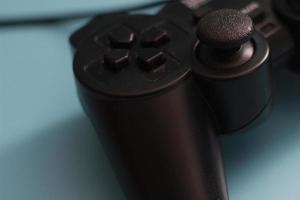 a close up of a joystick photo