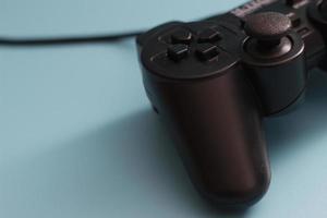 a close up of a joystick photo