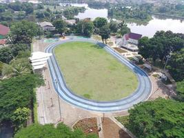 Aerial View of Alun-alun Cirimekar photo