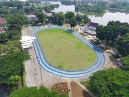 Aerial View of Alun-alun Cirimekar photo