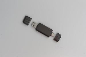 a close up of multifunction USB OTG adapter photo