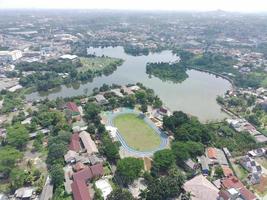 Aerial View of Alun-alun Cirimekar photo