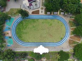 Aerial View of Alun-alun Cirimekar photo