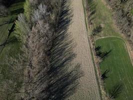 farmed fields of Borghetto di Borbera Piedmont Italy Village aerial View Panorama landscape photo