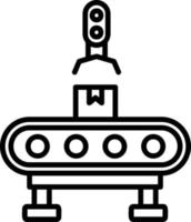 Factory Machine vector icon