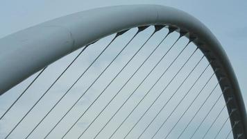 The arched bridge view located in Guangzhou city of the China photo