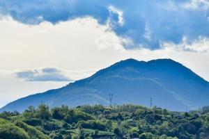 Scenic mountain landscape photo