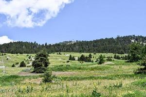 Scenic rural landscape photo