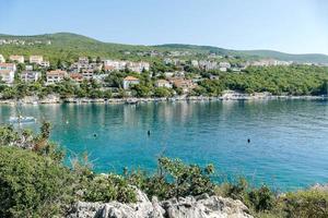 The Adriatic sea at Croatia photo