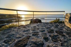 Scenic coastal view photo