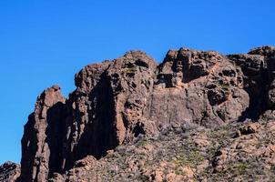 Scenic mountain landscape photo