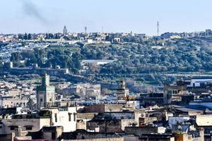 View of Marrakech, Morocco photo