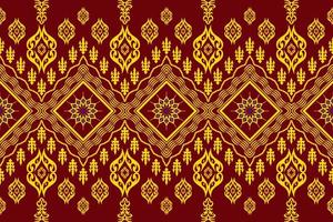 Geometric ethnic oriental traditional art pattern.Figure tribal embroidery style.Design for ethnic background,wallpaper,clothing,wrapping,fabric,element,sarong,vector illustration vector