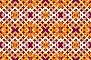 Geometric ethnic oriental traditional art pattern.Figure tribal embroidery style.Design for ethnic background,wallpaper,clothing,wrapping,fabric,element,sarong,vector illustration vector
