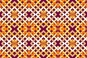 Geometric ethnic oriental traditional art pattern.Figure tribal embroidery style.Design for ethnic background,wallpaper,clothing,wrapping,fabric,element,sarong,vector illustration vector