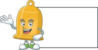 Cartoon character of bell vector