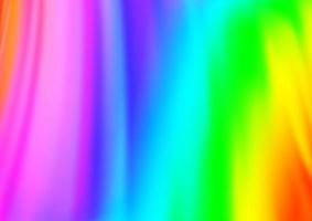 Light Multicolor, Rainbow vector background with bent ribbons.