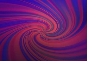 Dark Purple vector bokeh and colorful pattern.