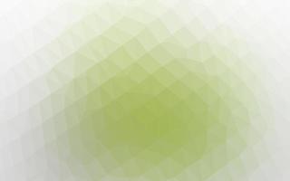 Light Green vector shining triangular template.