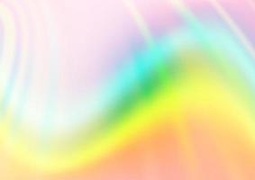 Light Multicolor, Rainbow vector template with liquid shapes.