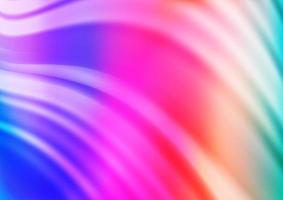 Light Multicolor, Rainbow vector blurred background.